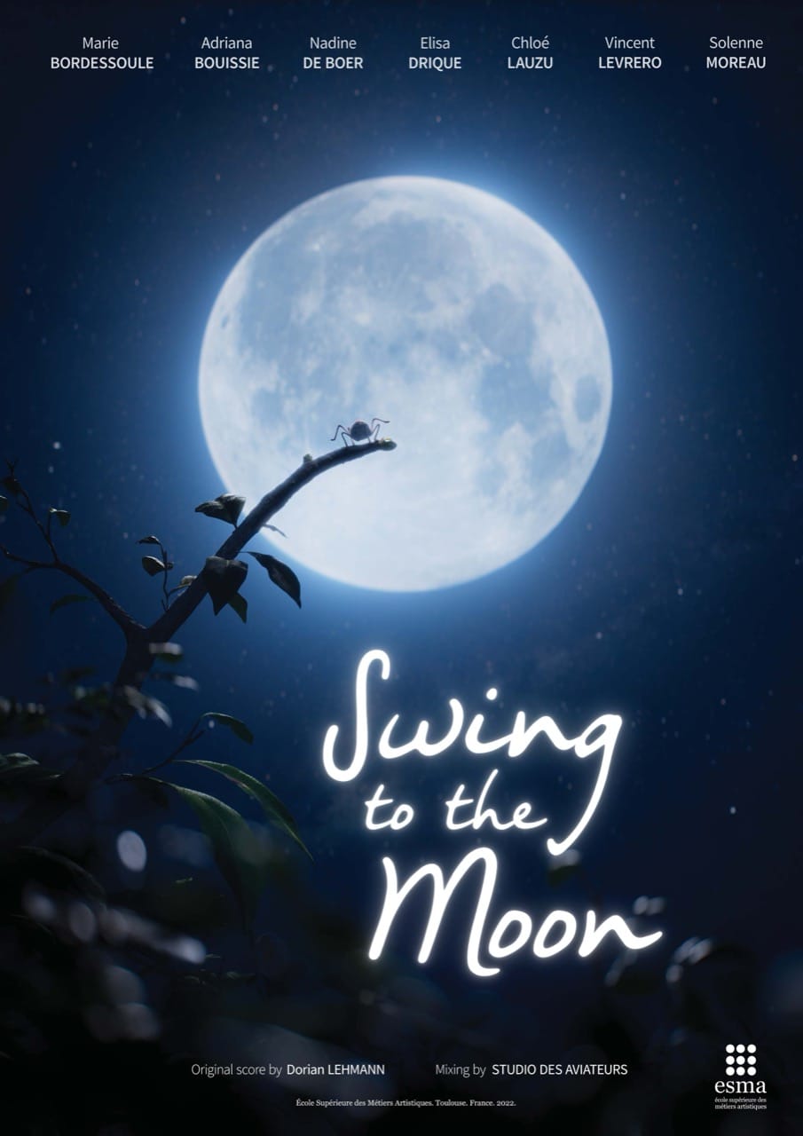 Poster  (Vers la Lune, Swing to the Moon)