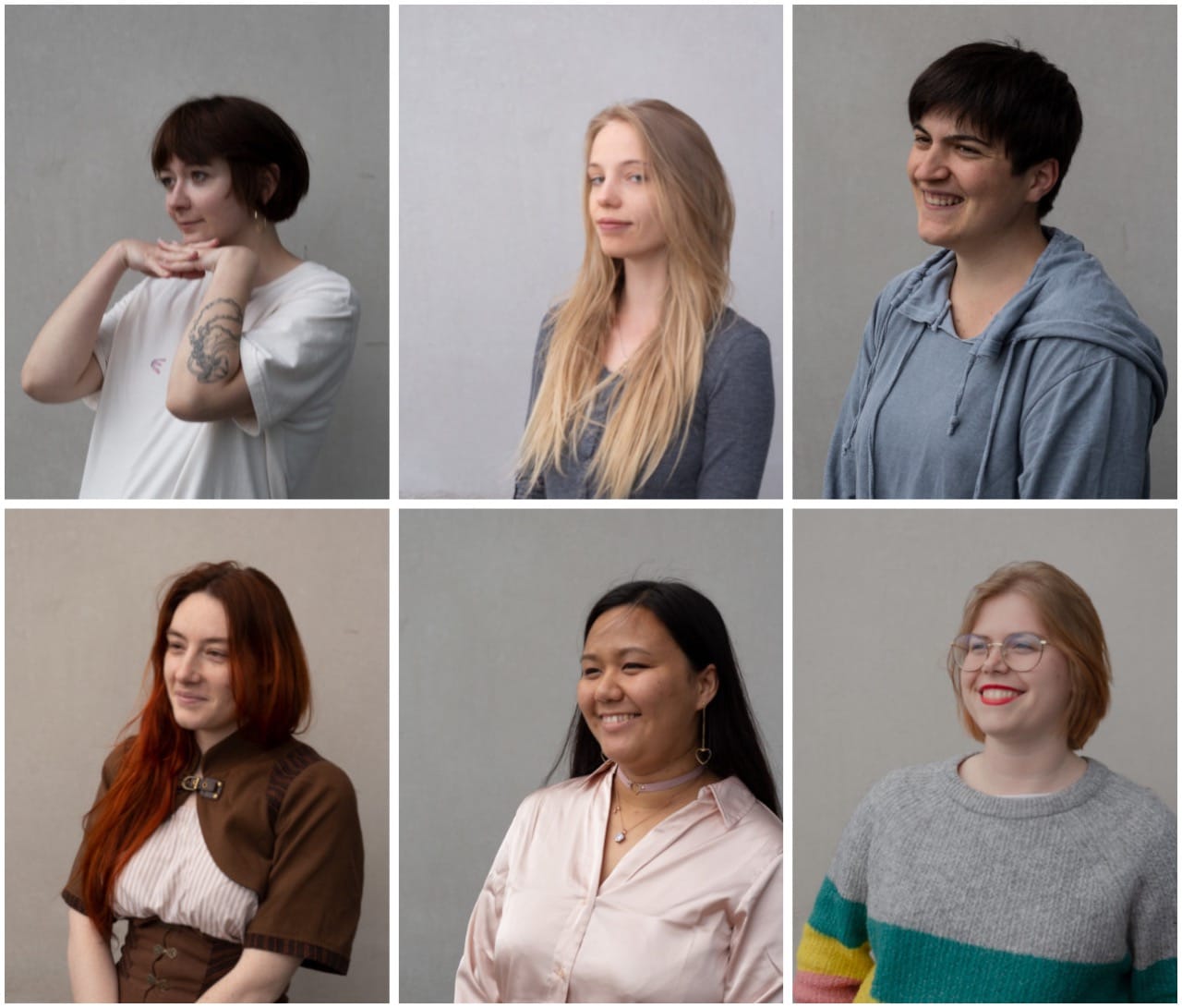 Lara Brière, Alixe Devaux, Clémence Lacoume, Camille Leroux, Félicia Poggi e Valentine Wilke